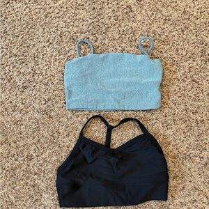 Kids Blue and Black dance tops